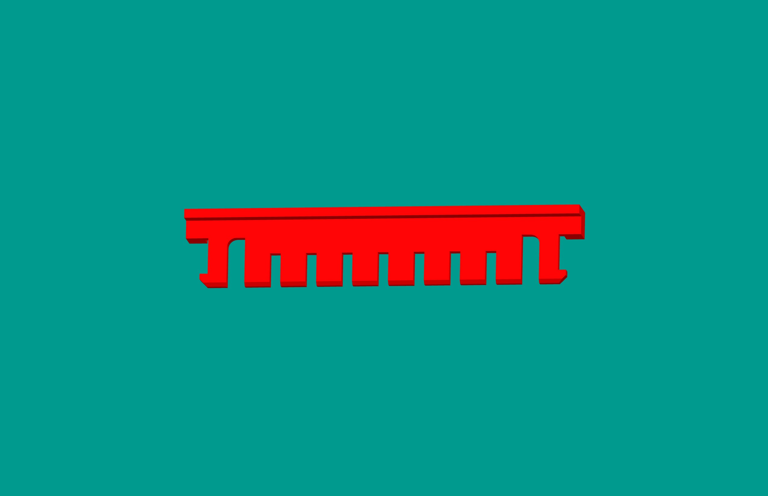 2.0間距，A2008S-10鎖片紅色