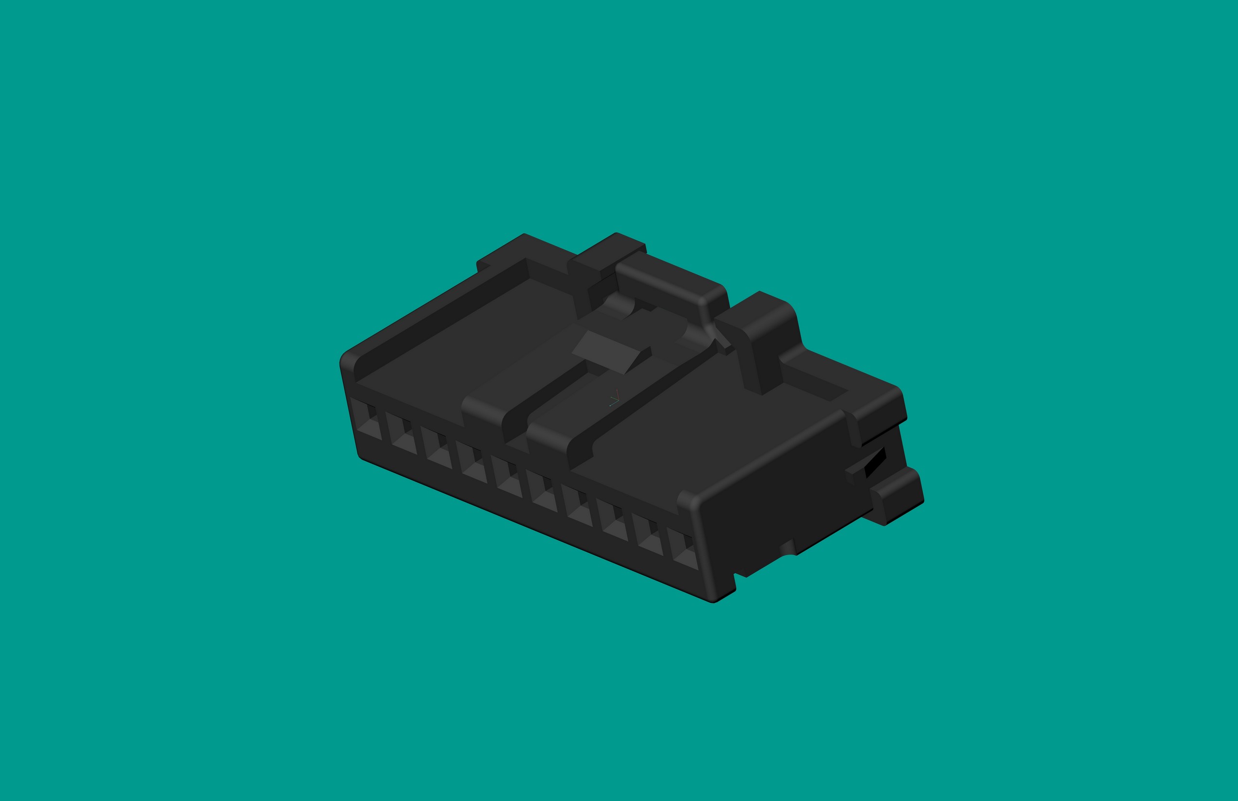 2.0間距，PNIRP-10V-S黑色