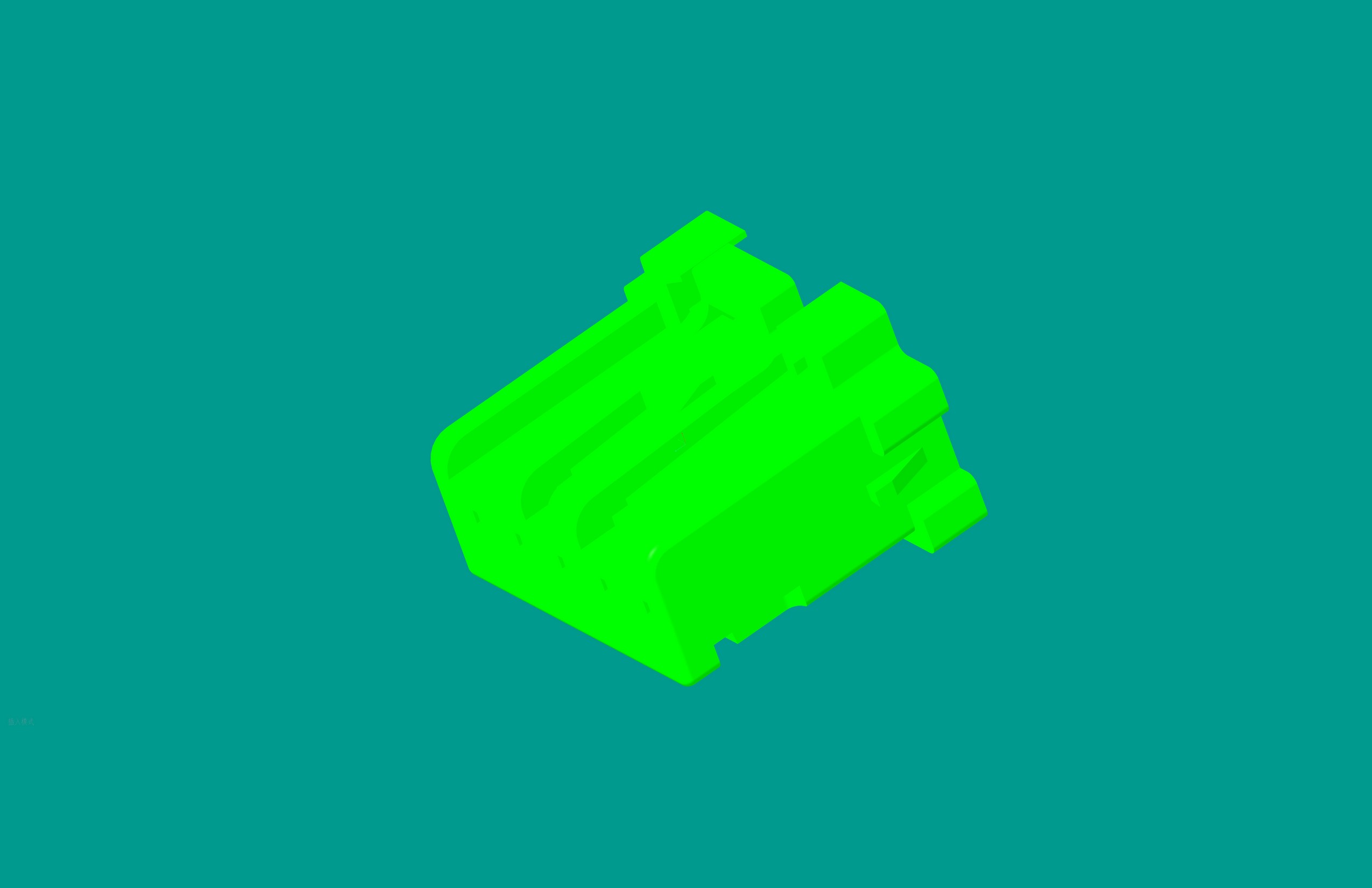 2.0間距，PNIRP-05V-S綠色