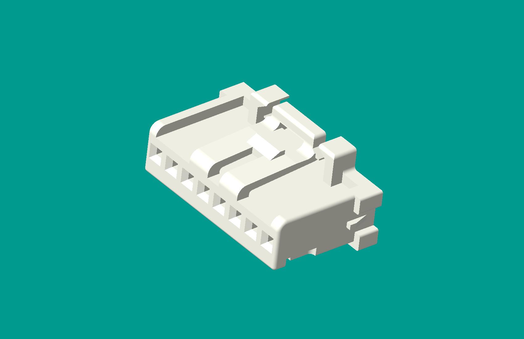 2.0間距，PNIRP-08V-S白色