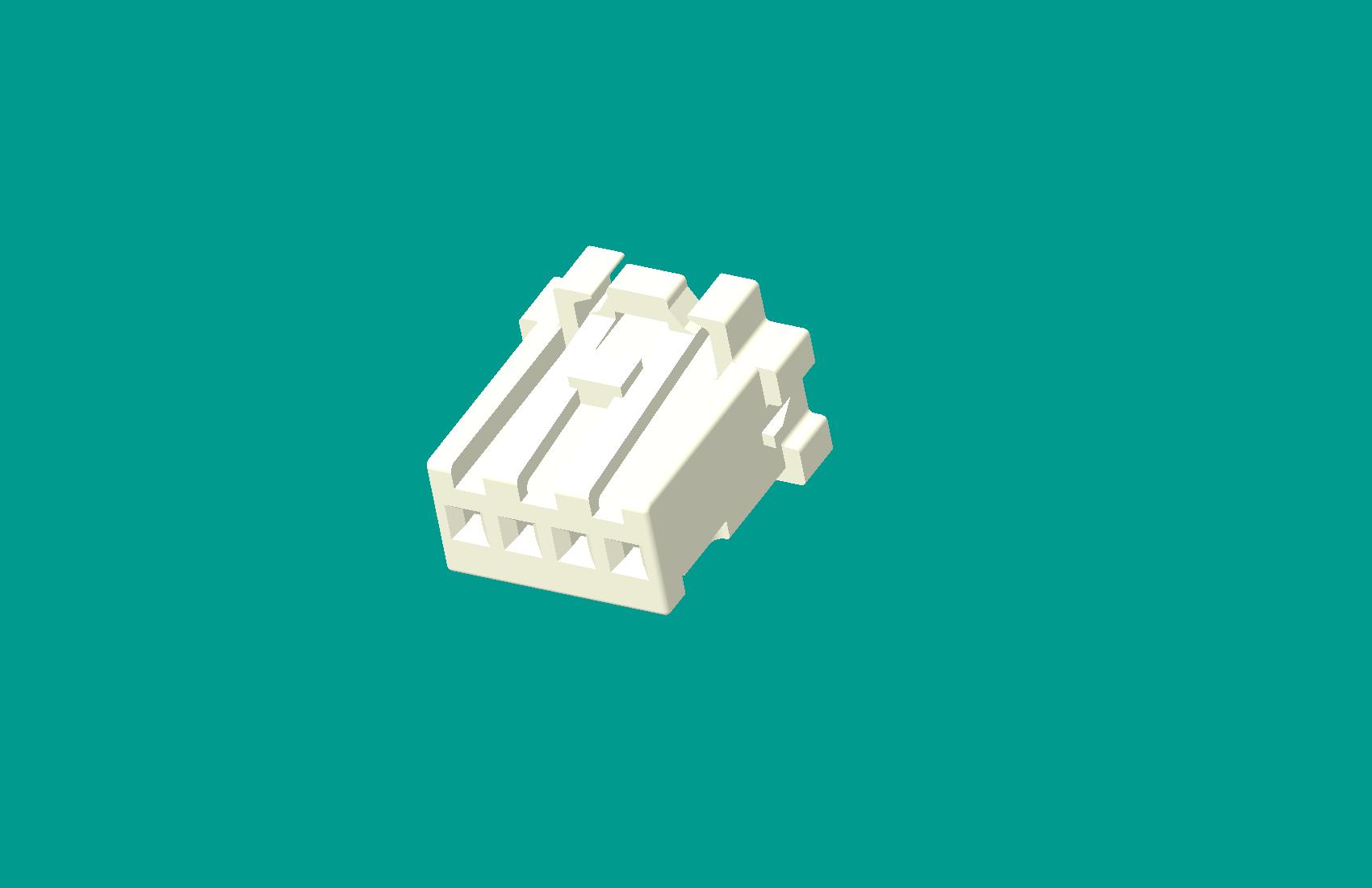 2.0間距，PNIRP-04V-S本色-高灼熱絲