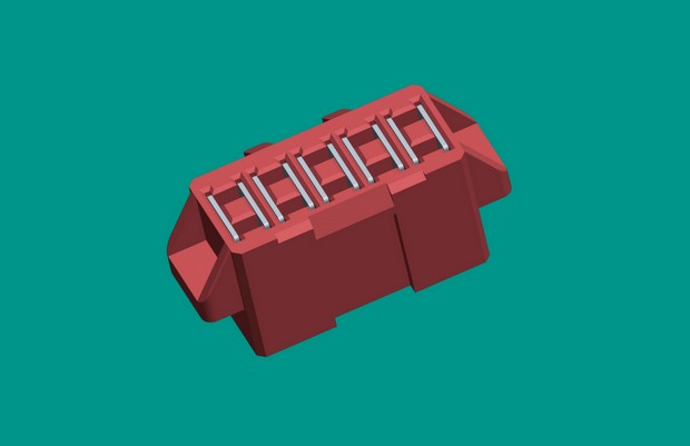 2.0mm跳線帽紅色（11號帽子）