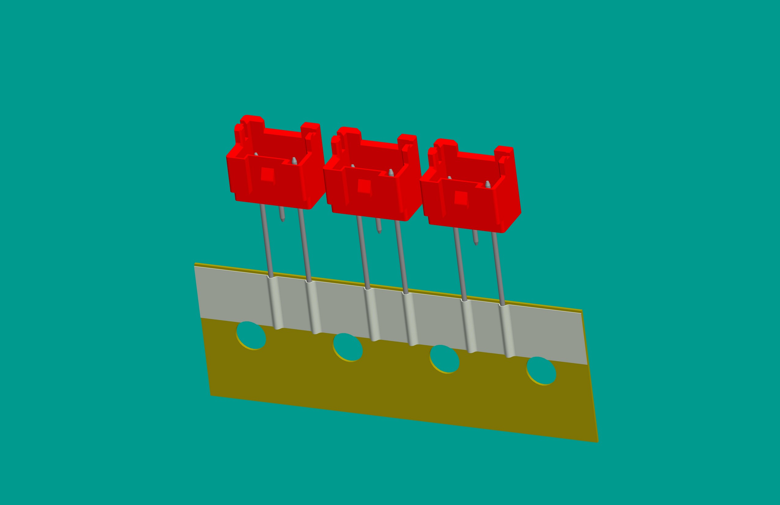 XA-3A編帶針座（紅色）