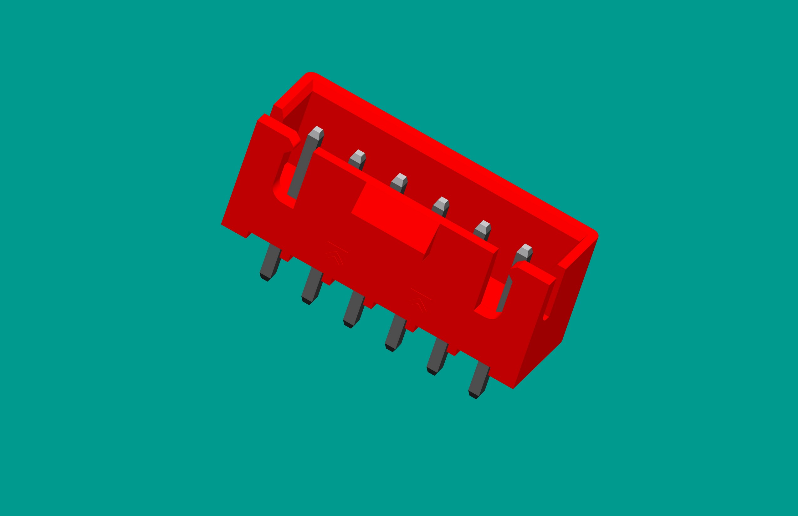 XH-6A (帶扣）紅色（普通PA66)