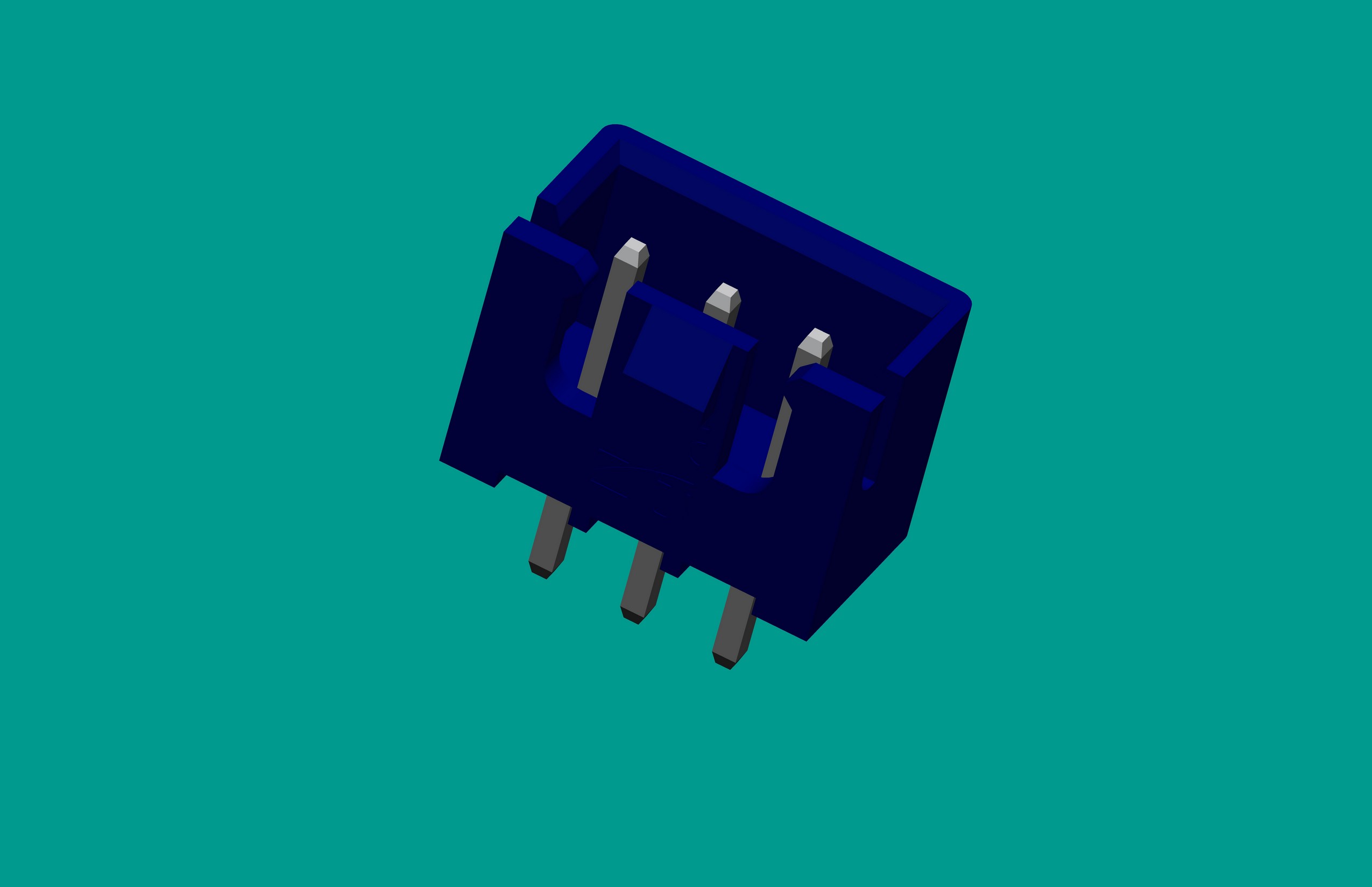 XH-3A(帶扣）（藍色）(雙卡點）