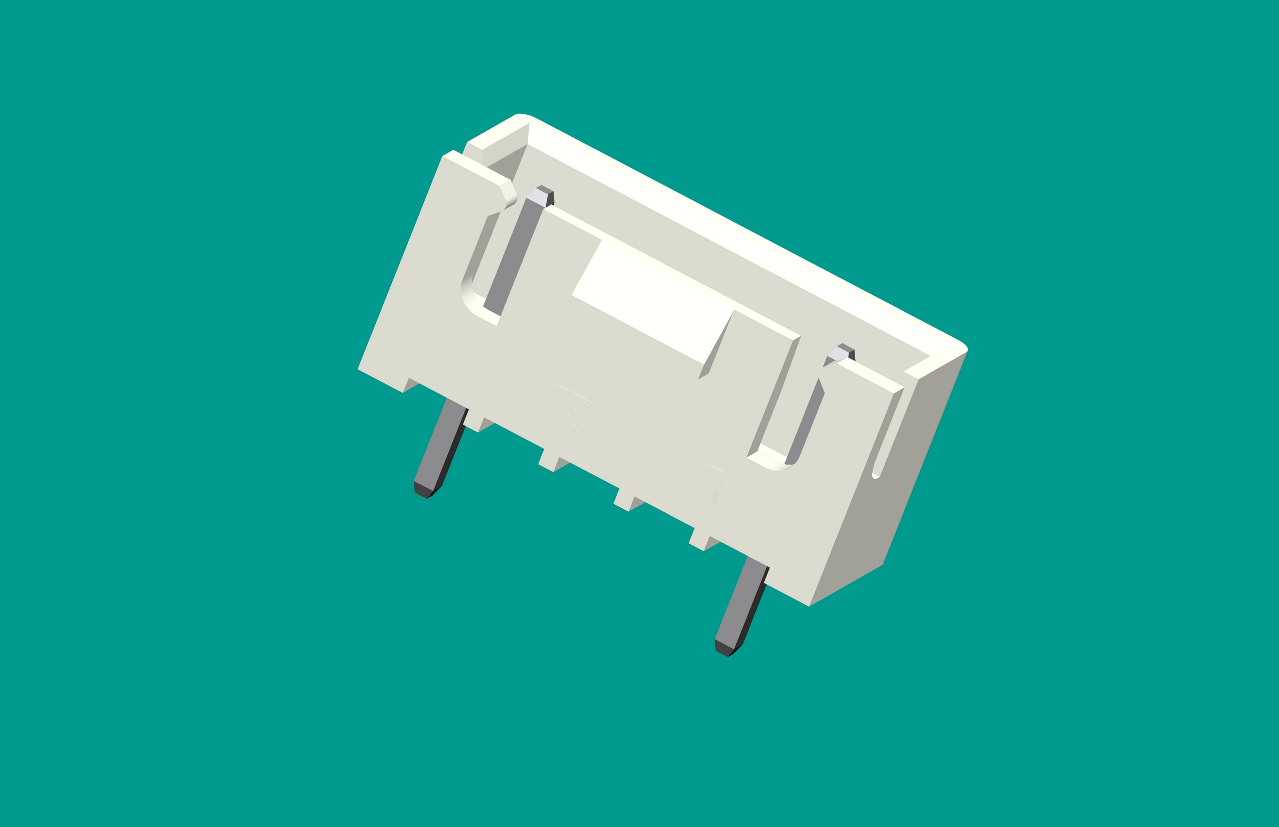 XH-5A-3 (帶扣）白色（普通PA66)（缺2、3、4針）