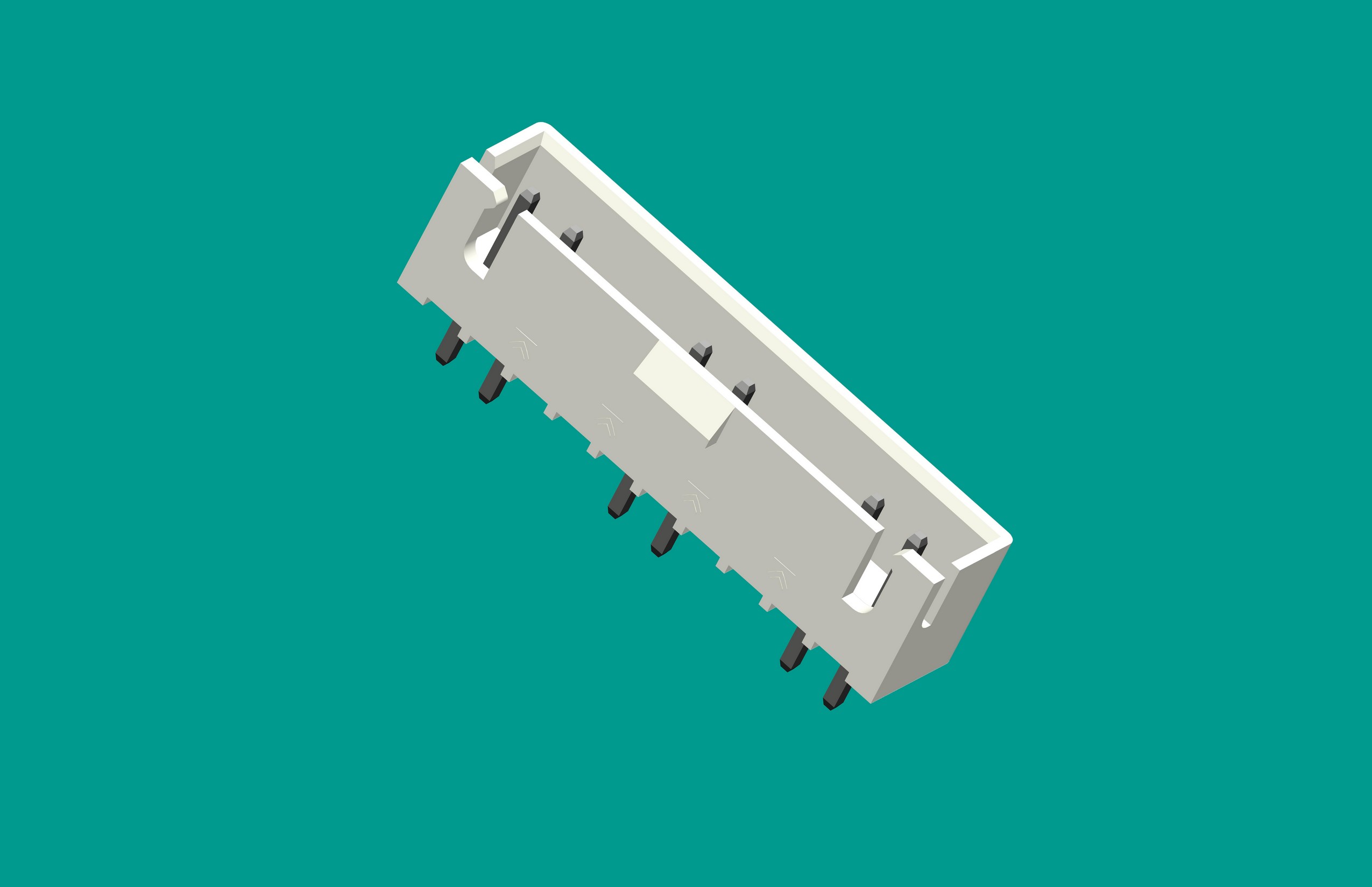 XH-10A6(帶扣白色）(缺第3、4、7、8針）