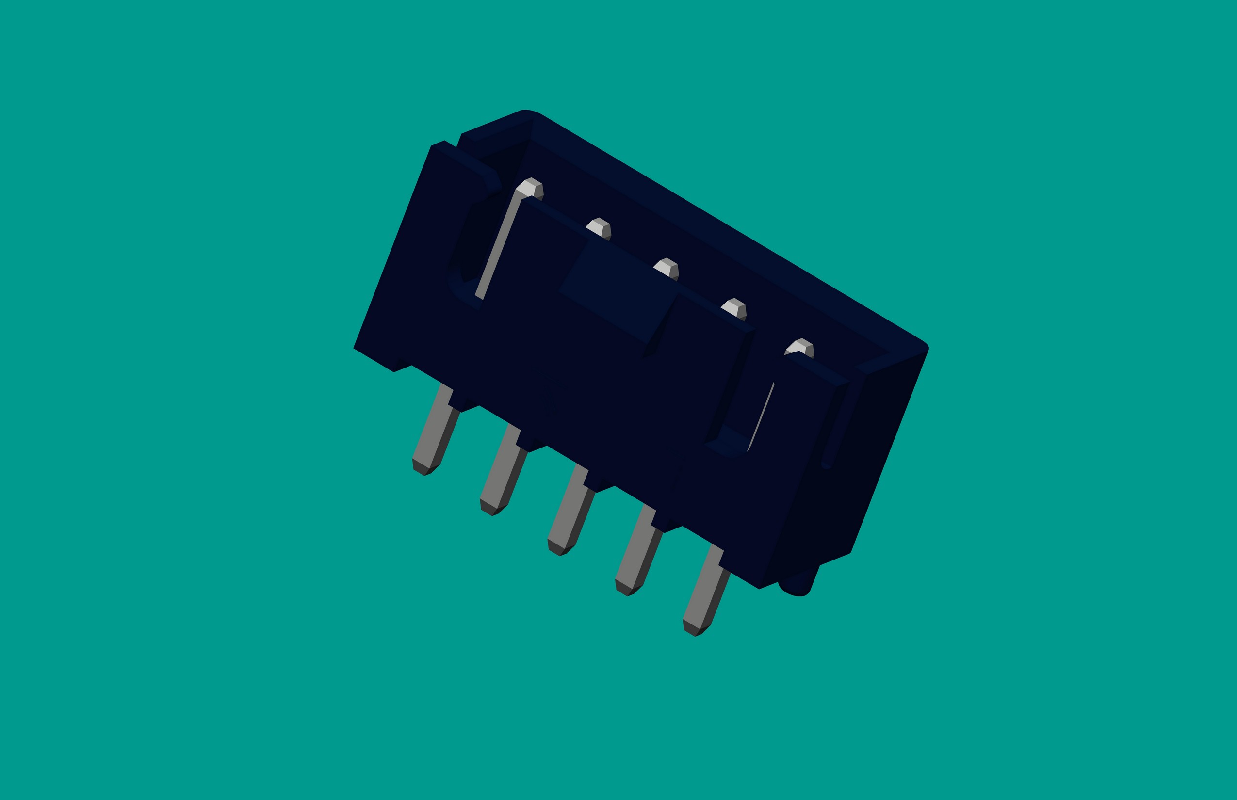 XH帶扣帶定位針座-5直針 黑色