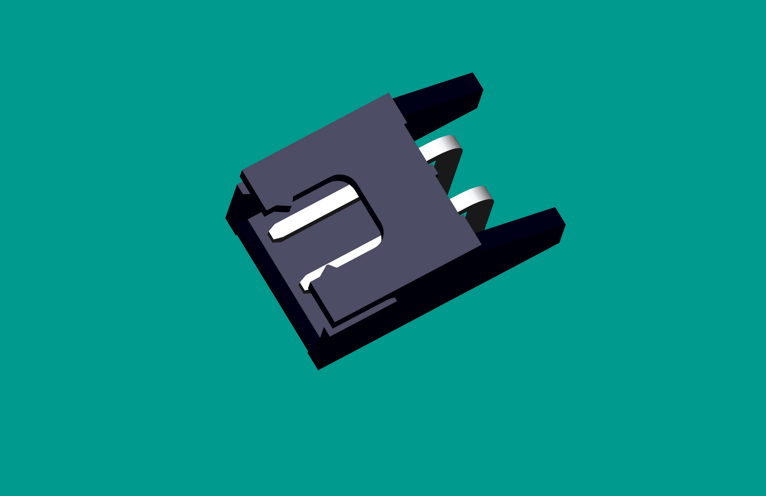 XH-2QA(有保護(hù)腳高彎）(黑色)普通PA66