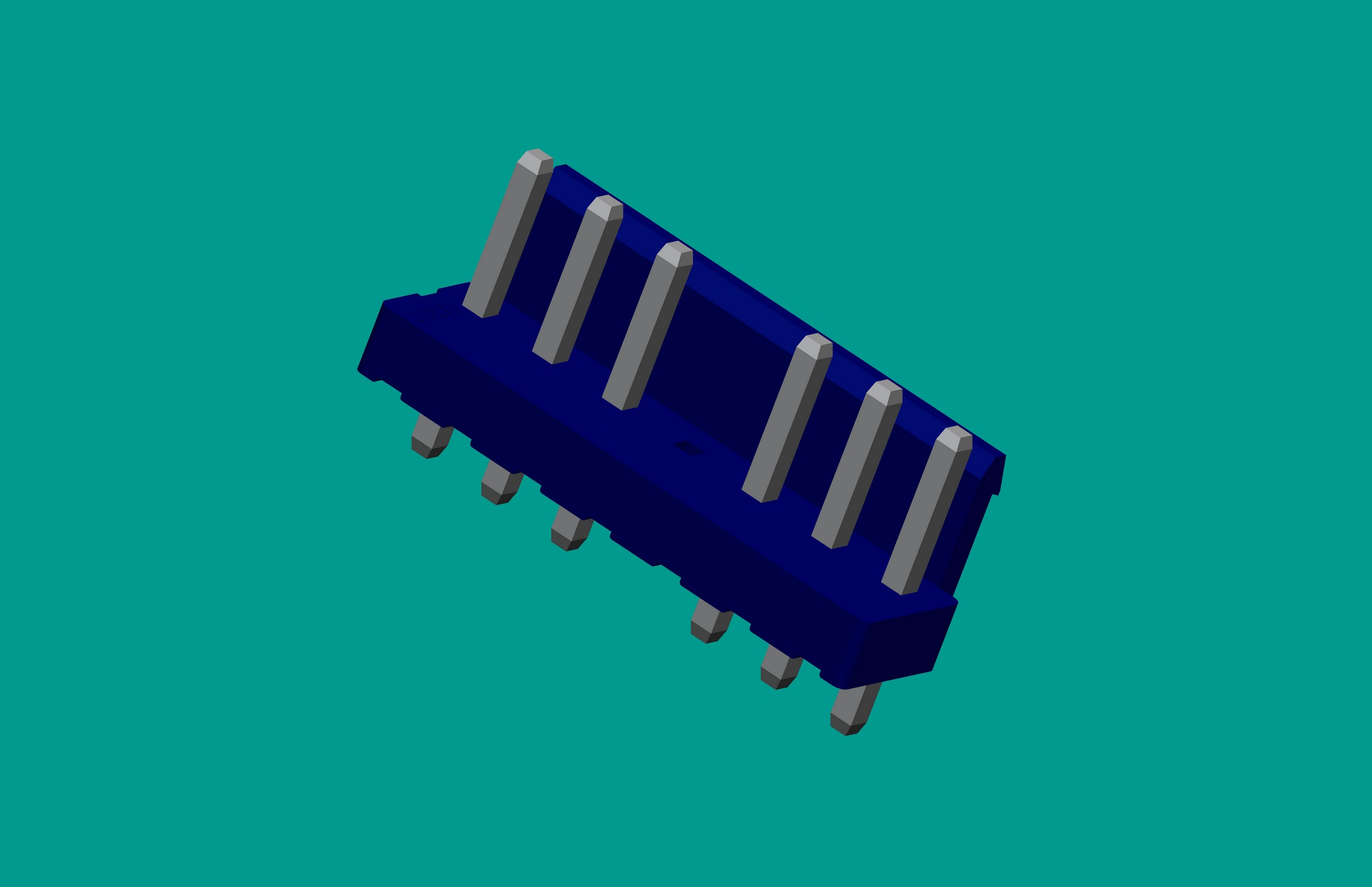 VH-7A-1（半包，藍(lán)色普通PA66）（缺第4針）