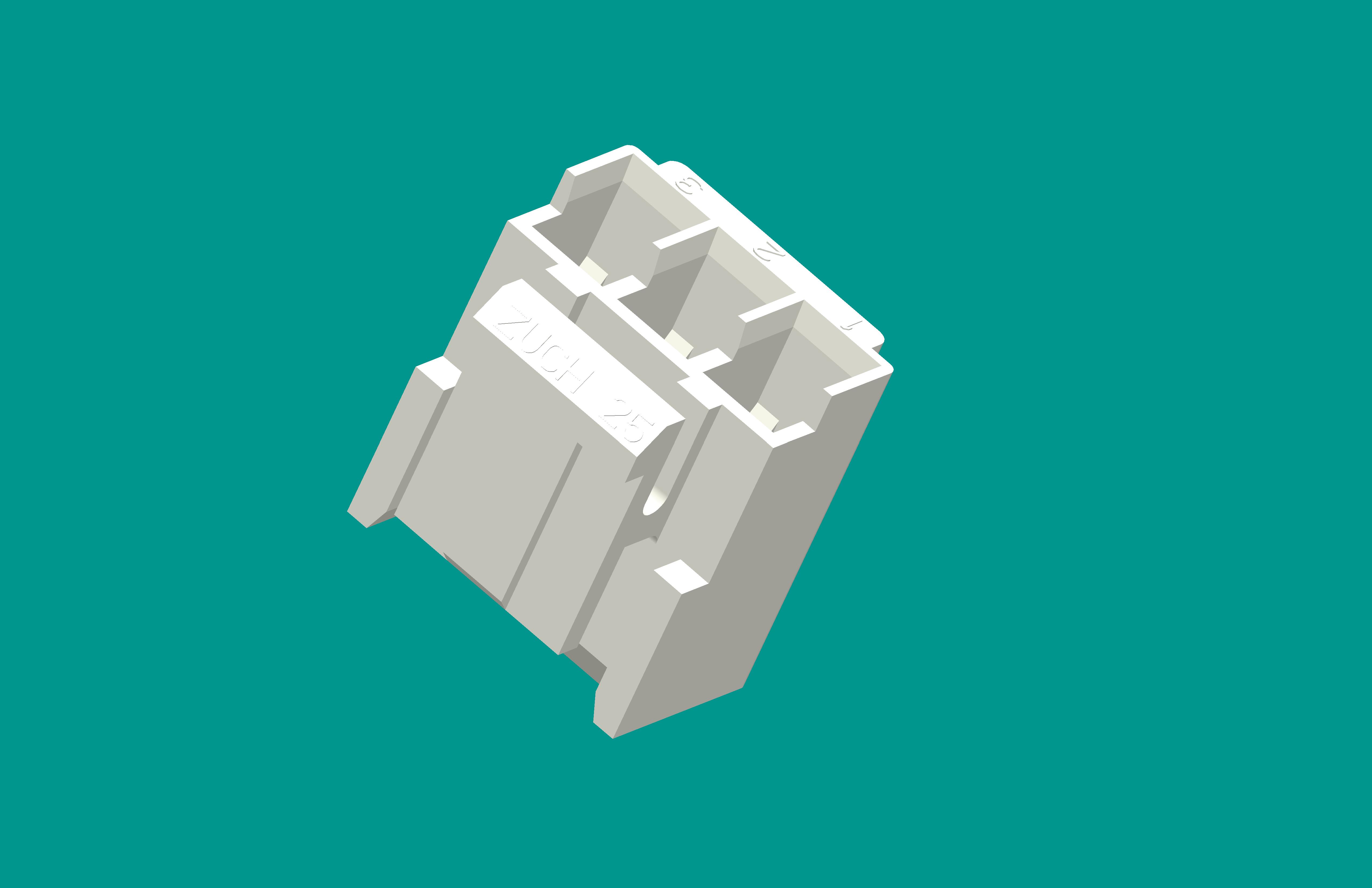 VH-3Y(E型)插頭/白色/普通PA66