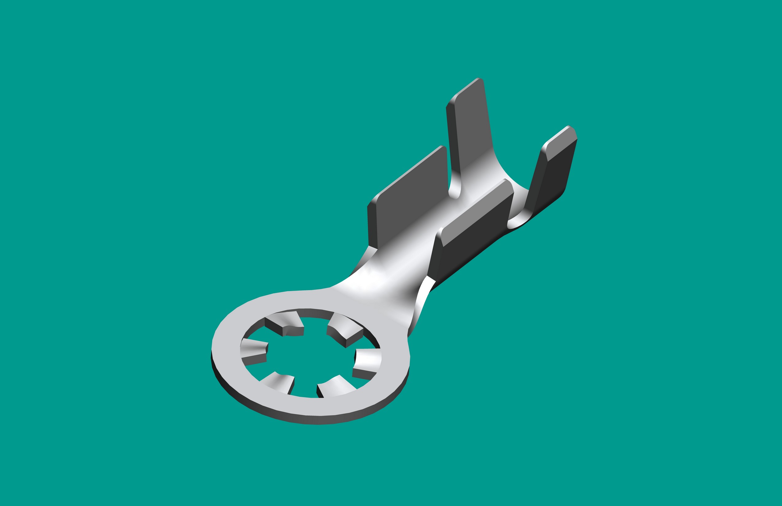 3.2*7.0*0.4內(nèi)六齒環(huán)